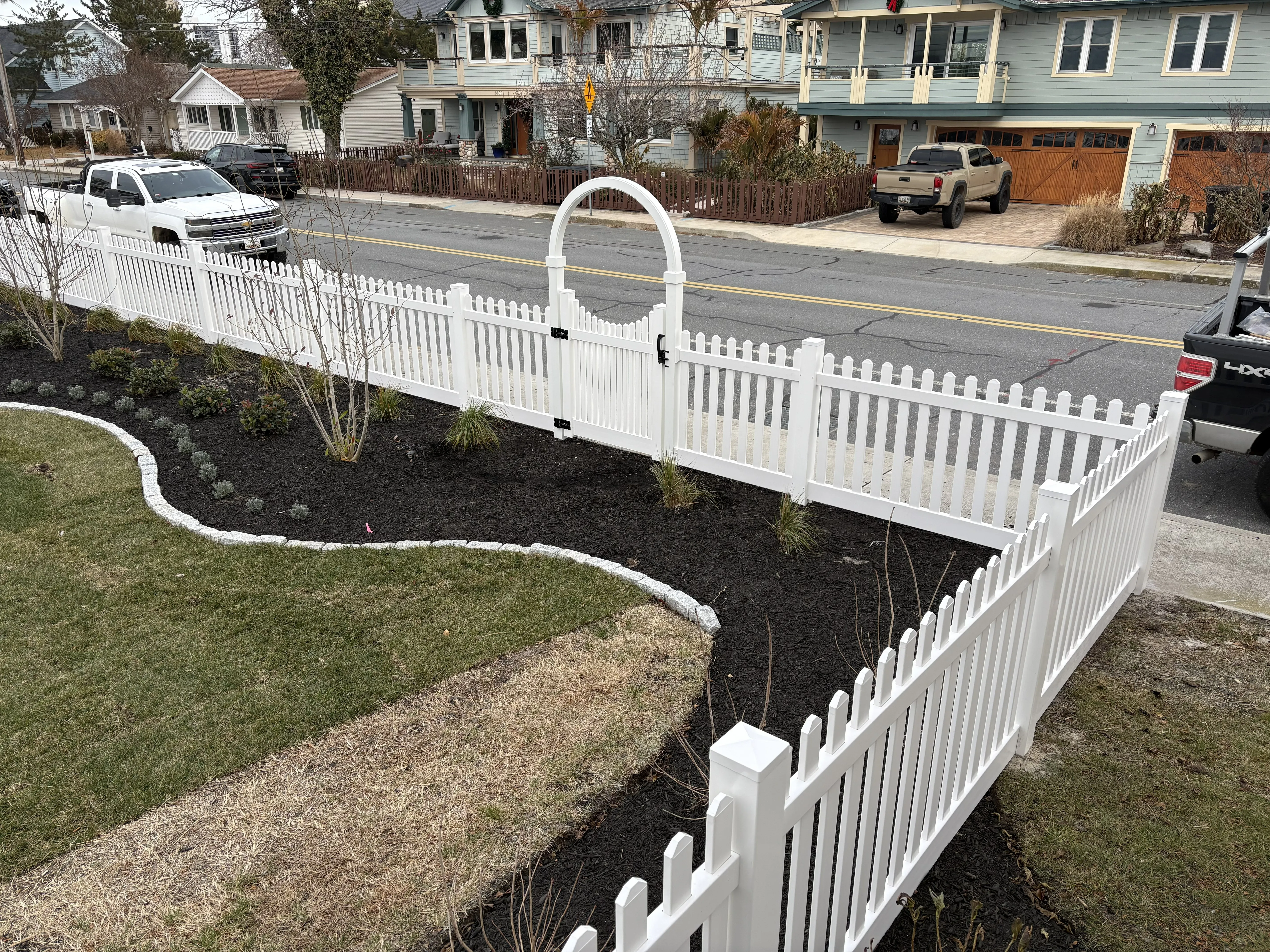 Ruppert Fence & Deck — completed fence installation